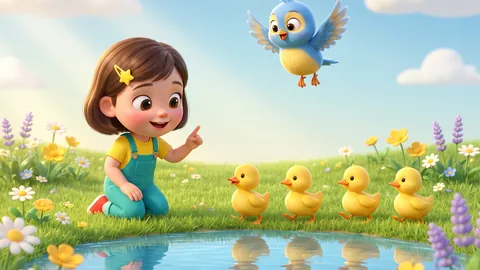 Five Little Ducks in LumiLand (coming later to LumiLand)